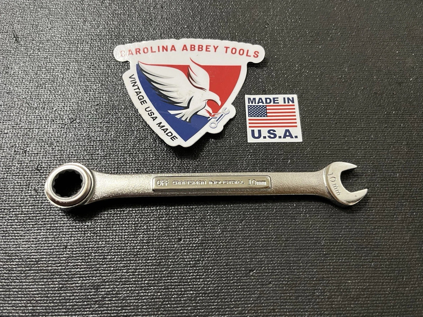 Craftsman Industrial 10mm Heavy Duty Ratcheting Wrench 24590 -VA- USA