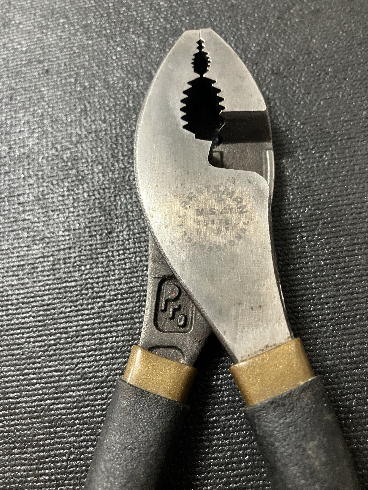 Vintage Craftsman Professional Slip Joint Pliers 45478 WF USA 6 3/4”