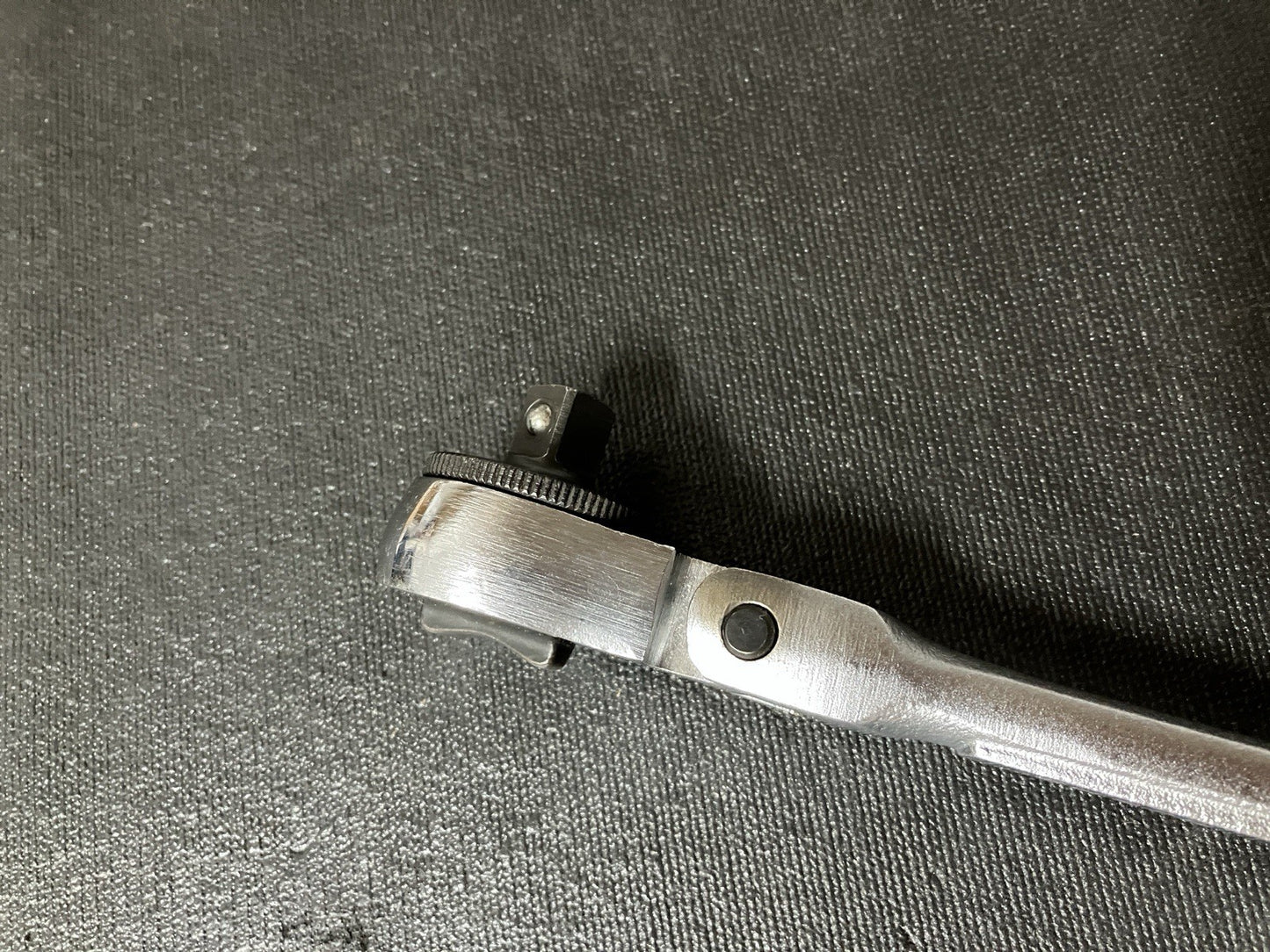 EASCO 3/8” Drive Flex Head RHFT Ratchet 721412 USA Round Head Fine Tooth