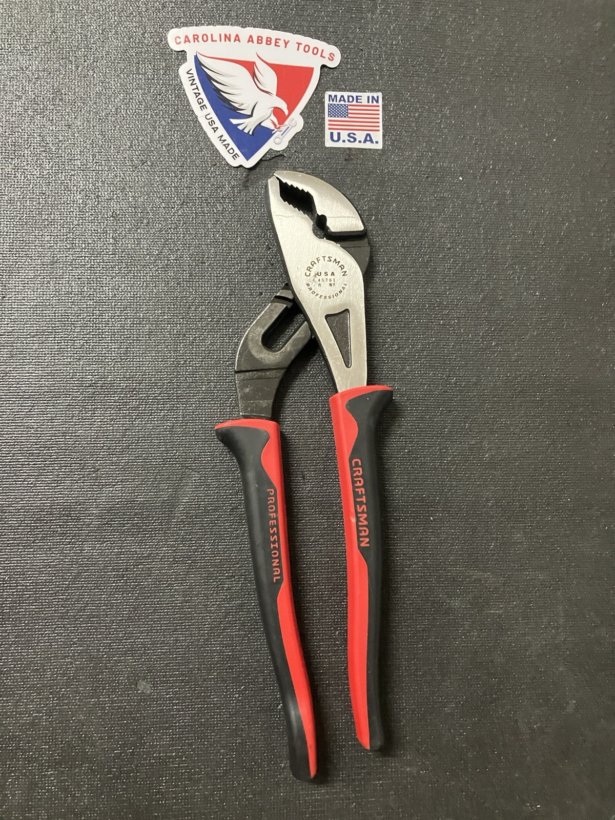 Craftsman Professional 9.5" Arc Joint (Tongue & Groove) Pliers 45761 WF USA